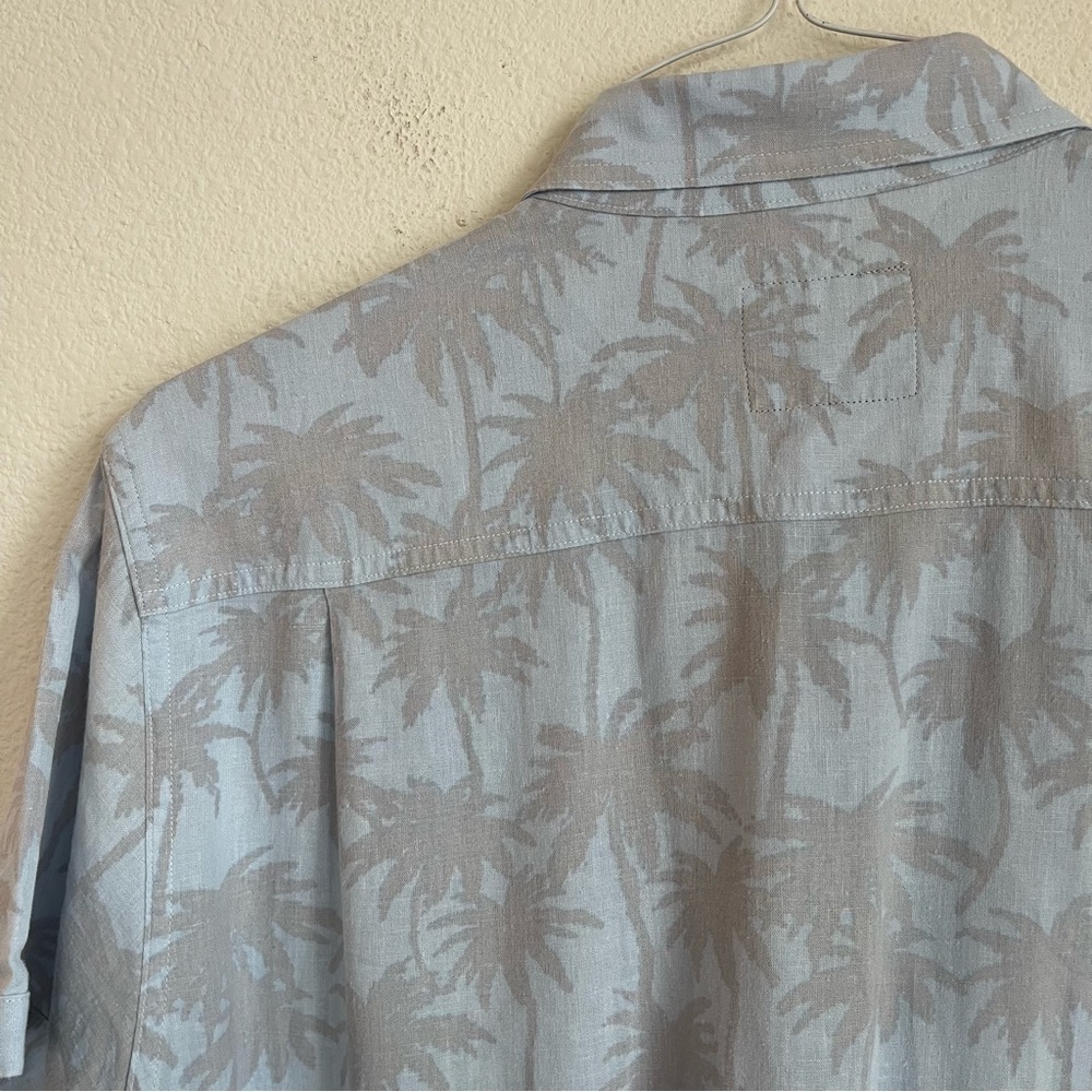 Rails Button Down Short Sleeve Fading Palm Tree S… - image 6